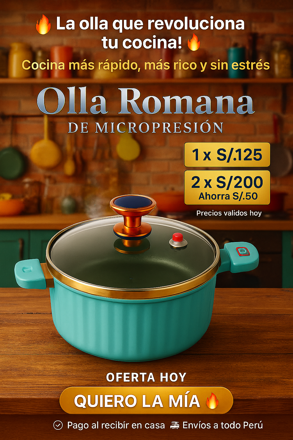 VitaPot – Olla Romana de Micropresión